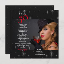 50e verjaardagsfeestje voor jong meisje cocktail u