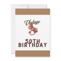 50e verjaardagskaart