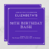 50e verluisterfeest aangepast kaart (Voorkant / Achterkant)