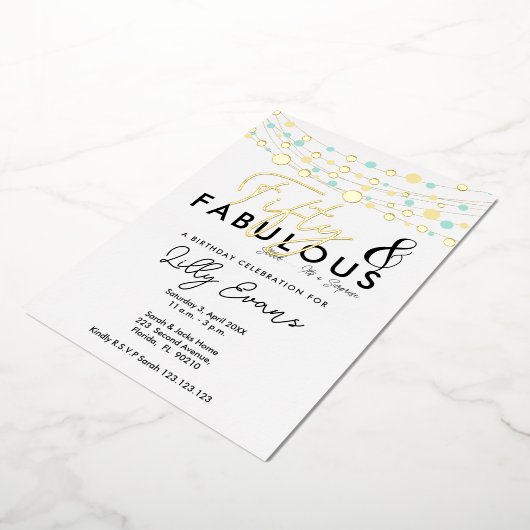 50e verrassing verjaardagsfeestje uitnodiging eleg (Gedraaid)