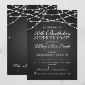 50e verrassingsdag strijkstrips zwart kaart (Voorkant / Achterkant)