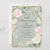 50e vijftigjarig vijftigjarig Jubileum van het huw Kaart (Voorkant)