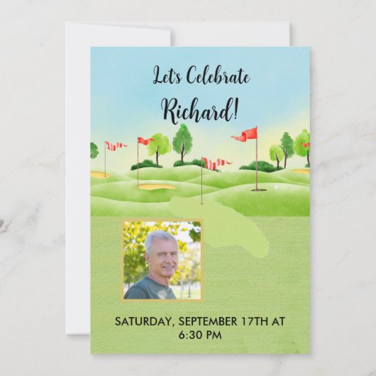 50e vijftigste Mannen Kaart (Achterkant)