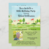 50e vijftigste Mannen Kaart (Voorkant / Achterkant)