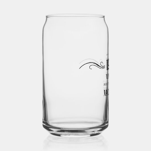 50e Vintage 1974 Blikvorm Glas (Rechts)