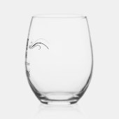 50e Vintage 1974 Wijnglas Zonder Voet (Links)