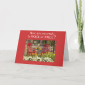 50e VIRTHDAG KLAAR OM TE ROKKEN OF TE ROLLEN? Kaart (Voorkant)