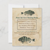 50e  Waterverf op de geboorte Kaart (Achterkant)