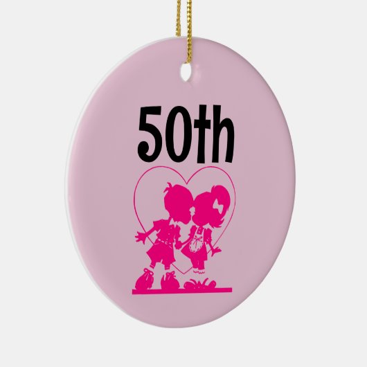 50E WEDDING JUBILEUM ORNAMENT (Rechts)