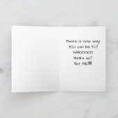 **50E** WIE ZEGT DAT DIT "WAAR IS?" KAART (Binnen)