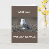 **50E** WIE ZEGT DAT DIT "WAAR IS?" KAART (Gele Bloem)