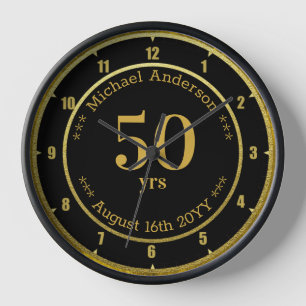 50jr Gepersonaliseerde Ronde Pensioen- of Jubileum