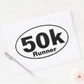 50K Runner Ovale Sticker (Envelop)