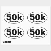50K Runner Ovale Sticker (Vel)