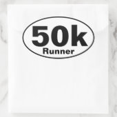 50K Runner Ovale Sticker (Tas)