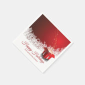 50pcs Red White Christmas | Gift box surprise Servet (Hoek)