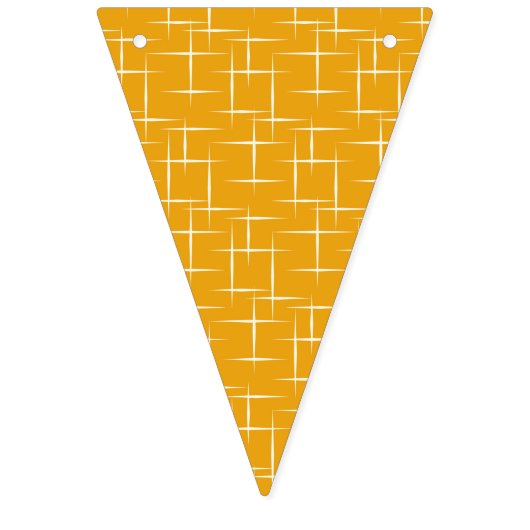 50s atoomretrorBunting Vlaggetjes (Derde vlag)