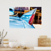 50's autovin poster (Keuken)