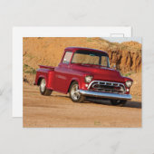 50's Chevy Vrachtwagen Briefkaart (Voorkant / Achterkant)