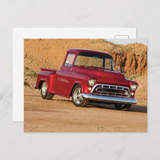 50's Chevy Vrachtwagen Briefkaart (Voorkant / Achterkant)