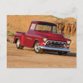 50's Chevy Vrachtwagen Briefkaart (Voorkant)