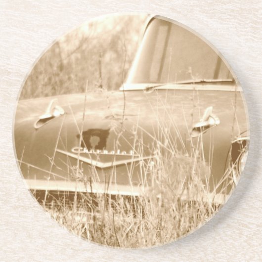 50's Chevy Zandsteen Onderzetter (Voorkant)