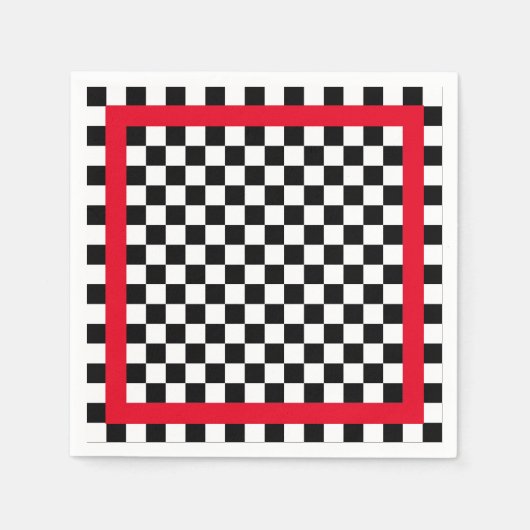 50's Diner Servet (Voorkant)