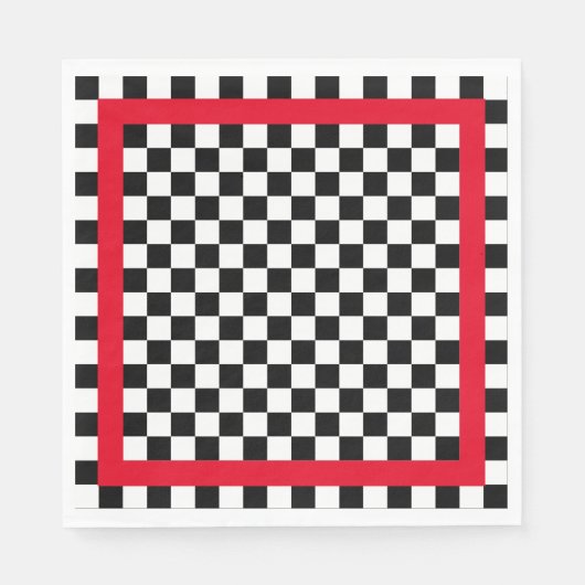 50's Diner servetten (Voorkant)