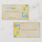 50's Herdenking Visitekaartje (Voorkant / Achterkant)