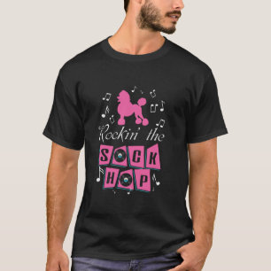 50s Hip Hop Retro 1950s Party Dance Doggy T-shirt