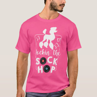 50s Hip Hop Retro 1950S Party  Dans Doggy T-shirt