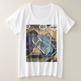 50s  Horror Comic Grote Maat T-shirt