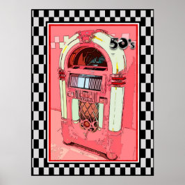50s Jukebox Poster