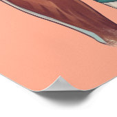 50s  - knappe Happy Guy Pose Poster (Hoek)