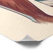 50s - knappe man pose poster (Hoek)