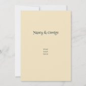 50s Koppel Bij Het Zwembad Kaart (Achterkant)