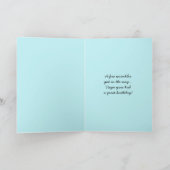  '50s Meisje Strijken Happy Birthday Kaart (Binnen)