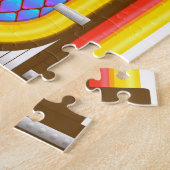 50s ouderwetse jukebox legpuzzel (Zijkant)