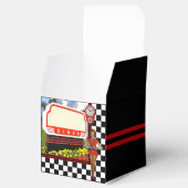 50s Retro Diner Blank Sign Bedankdoosjes (Geopend)