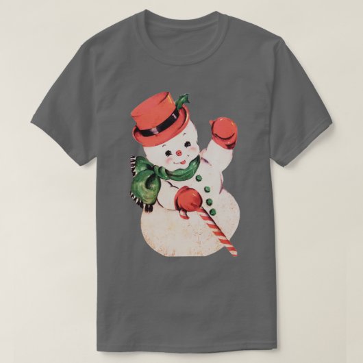  50s Snowman T-shirt (Design voorkant)