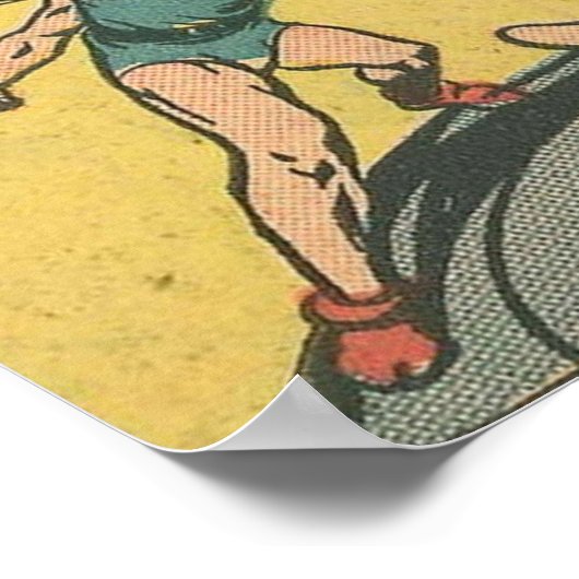 50s strips Super held  strips Golden age c Poster (Hoek)