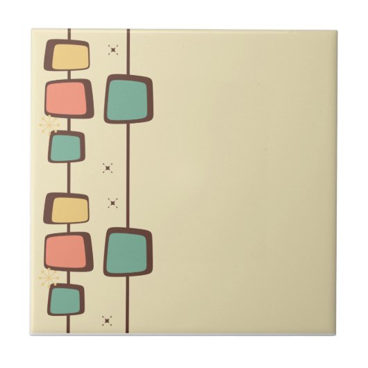 50's Style Tegel Tegeltje (Voorkant)