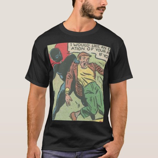50s superheld Comics | Beste cadeau voor striplief T-shirt (Voorkant)