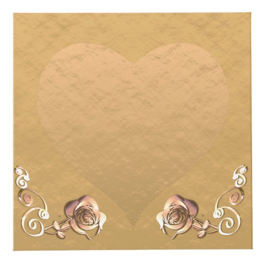 50ste, 1ste Jubileum voor bruiloft Golden Heart Li Kubus (Rechts)