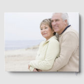 50ste bruiloft Jubileum Modern Vier Fotocollage Gastenboek (Achterkant)