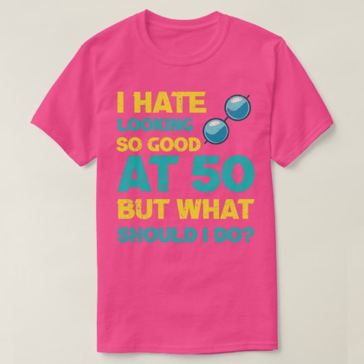 50ste bruiloft Jubileum voor hem haar 50ste verjaa T-shirt (Design voorkant)