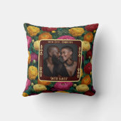 50ste bruiloft Jubileum voor hem Kussen (Achterkant)