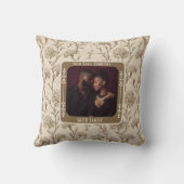 50ste bruiloft Jubileum voor vrouw Kussen (Achterkant)