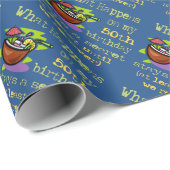 50ste cadeautjes van de Birthday Party. Wat gebeur Cadeaupapier (Rol Hoek)