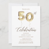 50ste feest kaart (Voorkant)